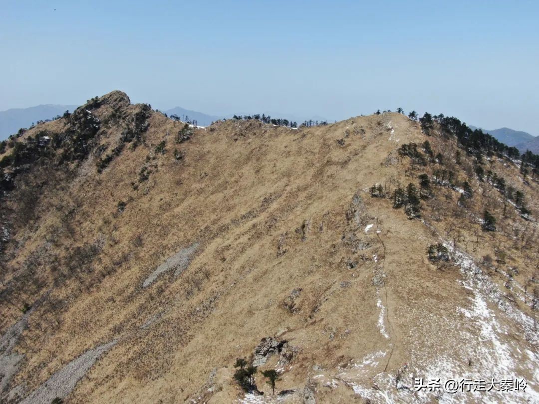 首阳山穿越大坪梁景色怎么样,大坪梁穿越到首阳山攻略
