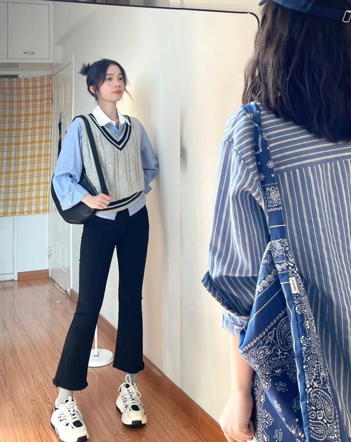 粉色衬衫叠穿搭配女冬,休闲衬衫怎么搭配男士