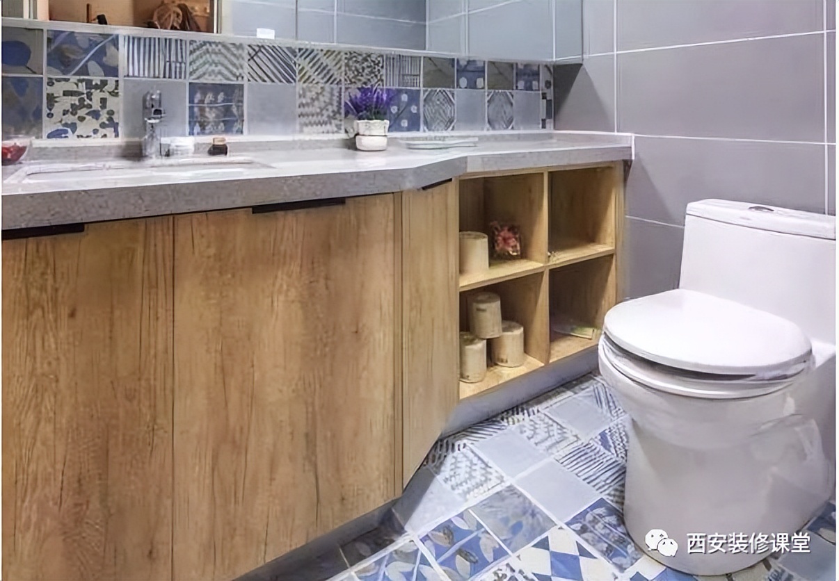 小尺寸卫生间装修效果图,卫生间干湿分离装修效果图尺寸