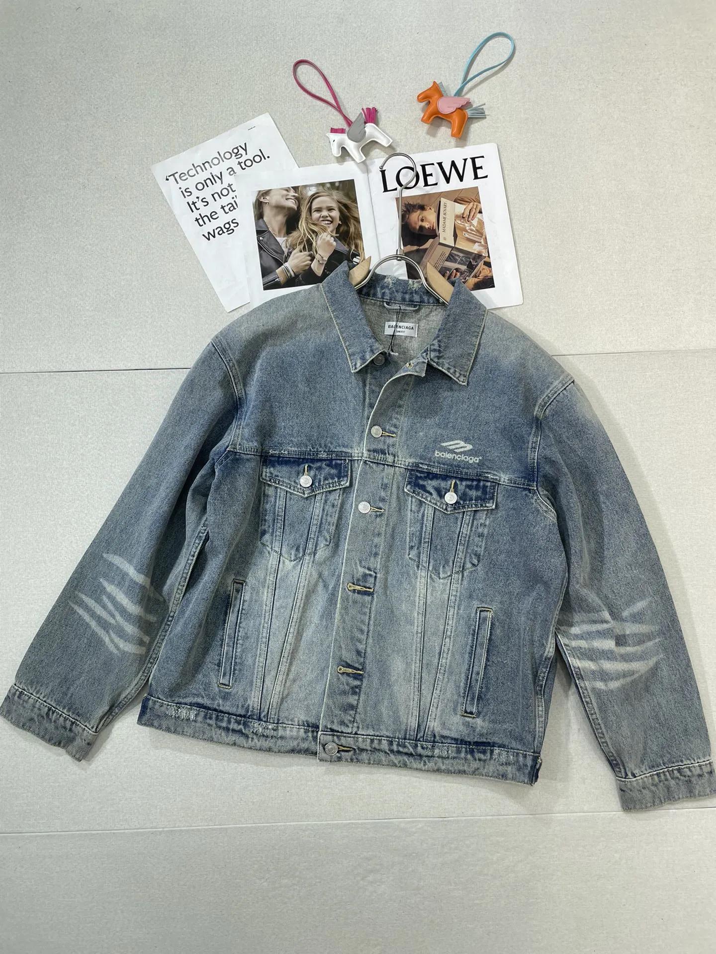 balenciaga鎷艰壊绔嬮鎷夐摼澶瑰厠澶栧,balenciaga娑傞甫鐗涗粩澶栧鐢锋