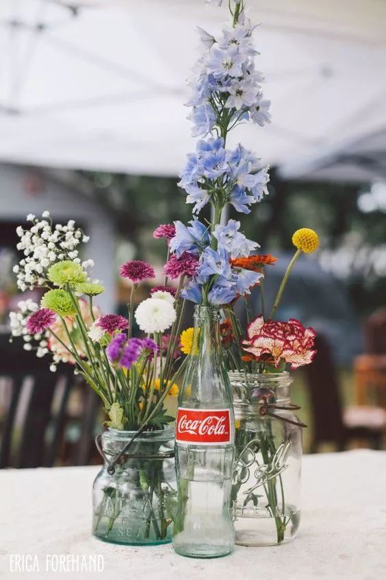 创意折叠花盆灯,洗洁精瓶做花盆小花瓶