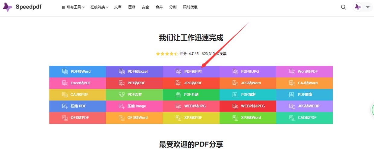 speedpdf在线转换,电脑pdf转ppt在线转换免费