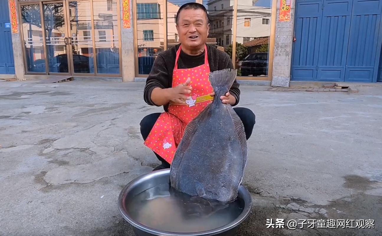 阿胖山做海鲜大咖,阿胖山做美食