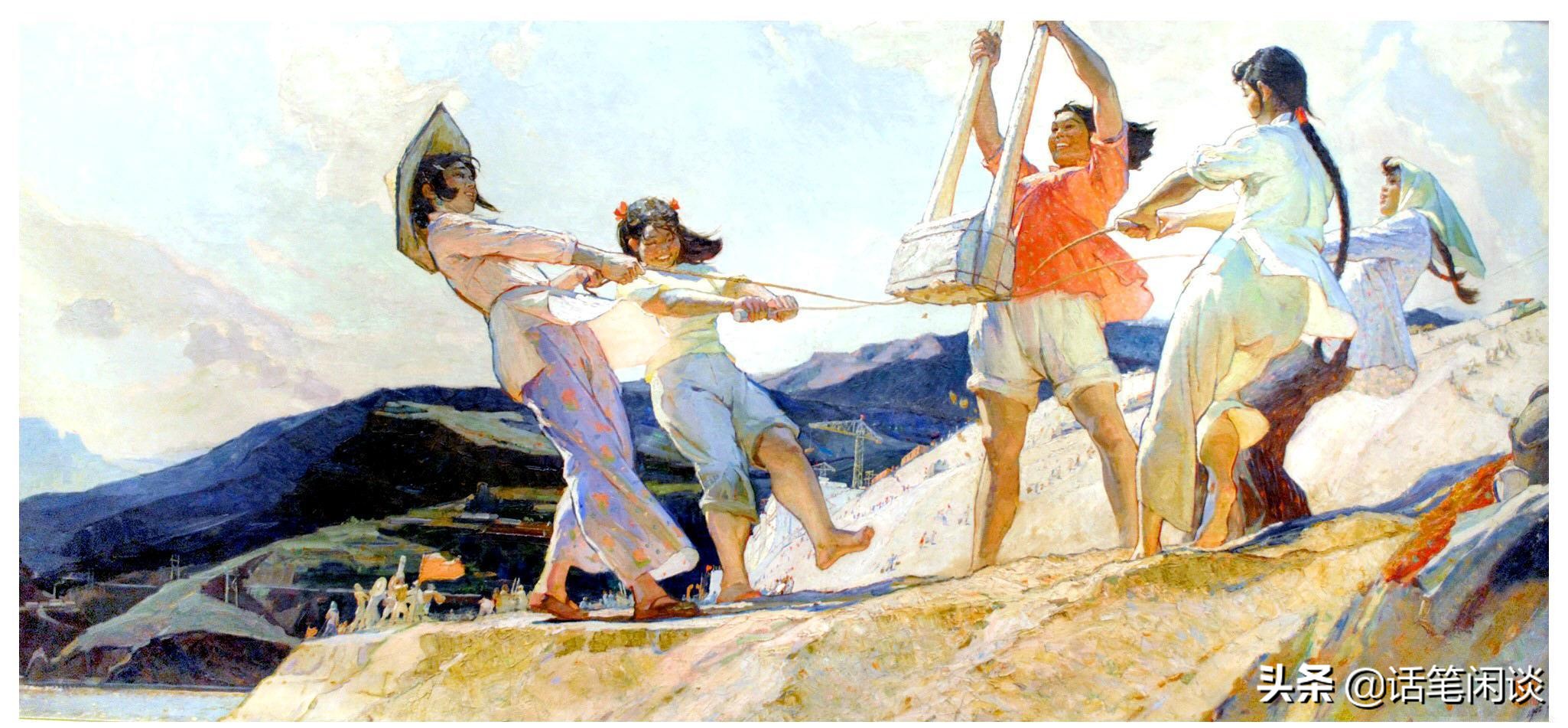 盘点58幅经典油画作品,中国大师最美的十幅油画