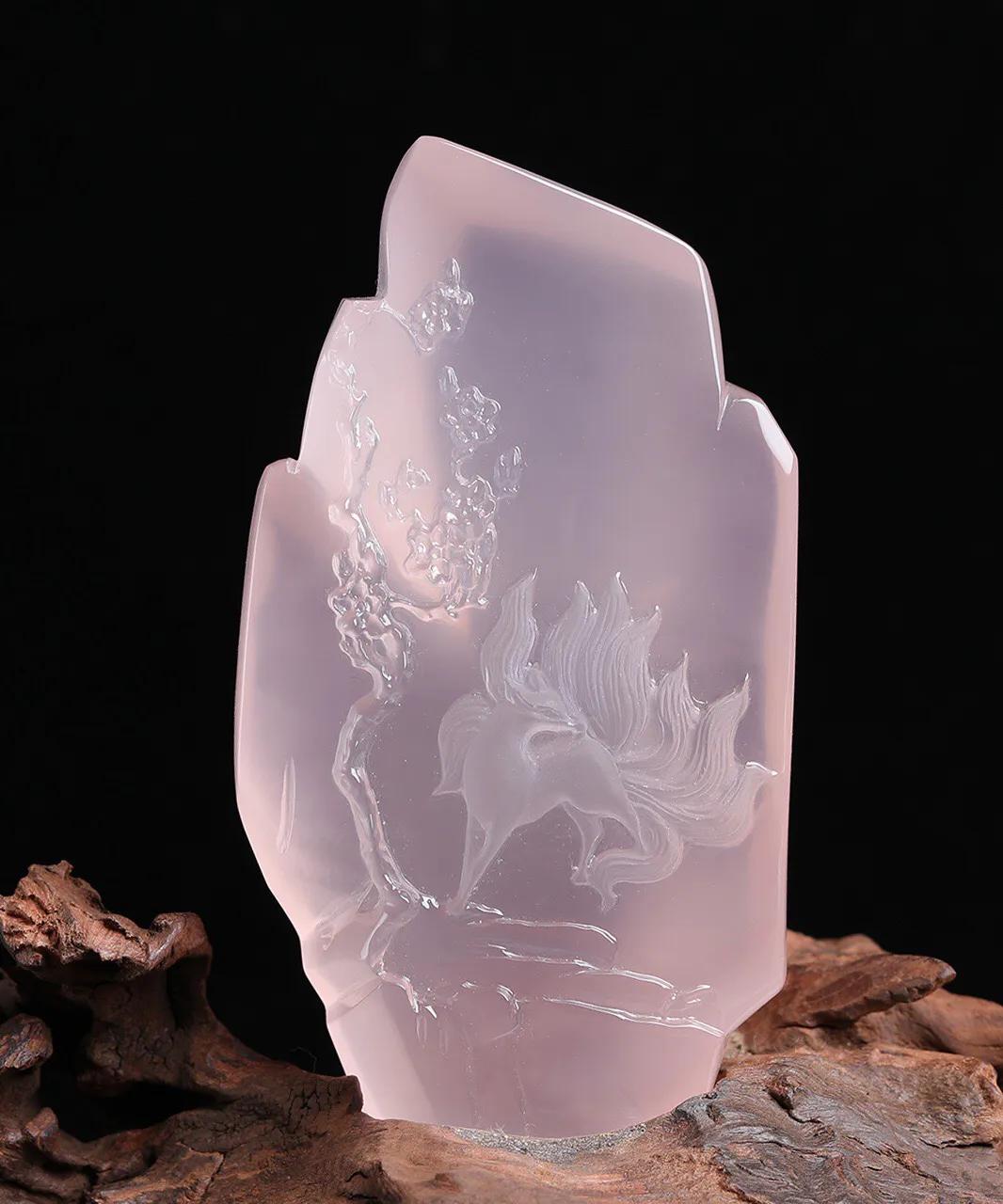 天然粉水晶原料,天然粉水晶晶族