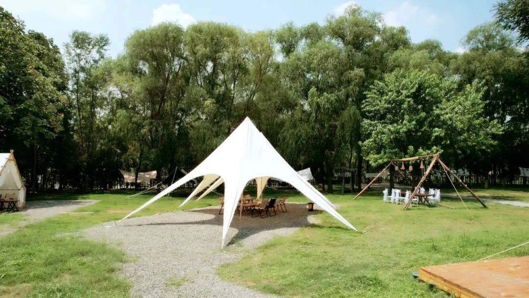 白鹭洲露营基地,白鹭湖免费露营营地