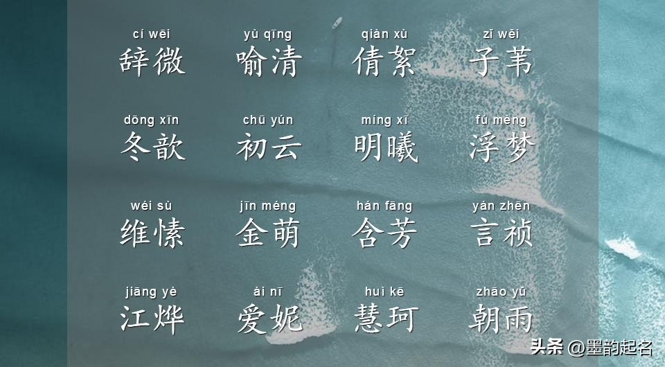 不再为起名而烦恼,不再为名字犯愁