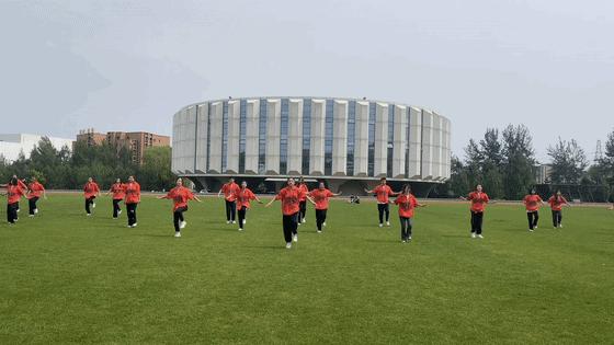 齐舞沈阳城市学院,沈阳城市学院百人齐舞