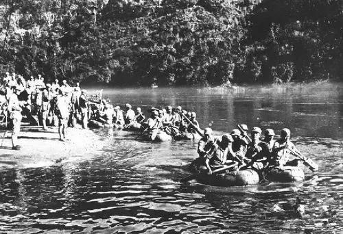 中国远征军攻打大龙河渡口,中国远征军滇西大反攻