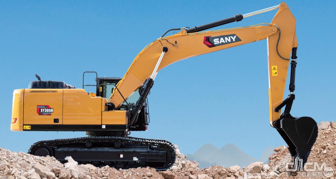 三一重工挖掘机有多强大,三一305H挖掘机