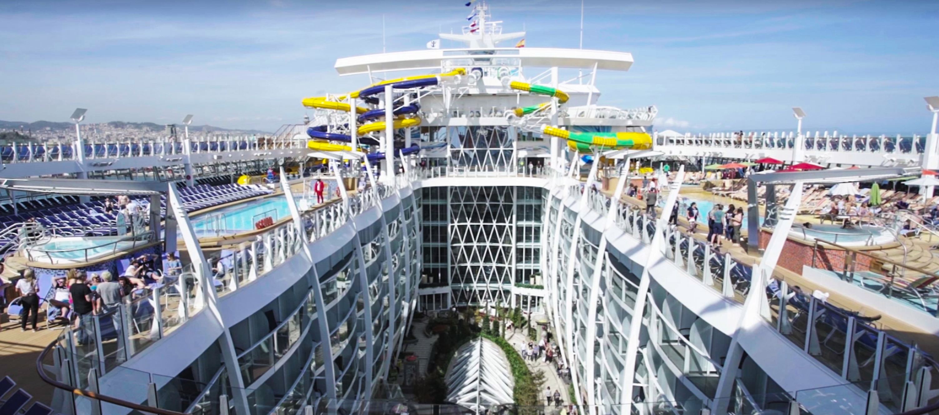 加勒比海洋奇迹号邮轮有多大,邮轮旅游皇家加勒比奇迹号