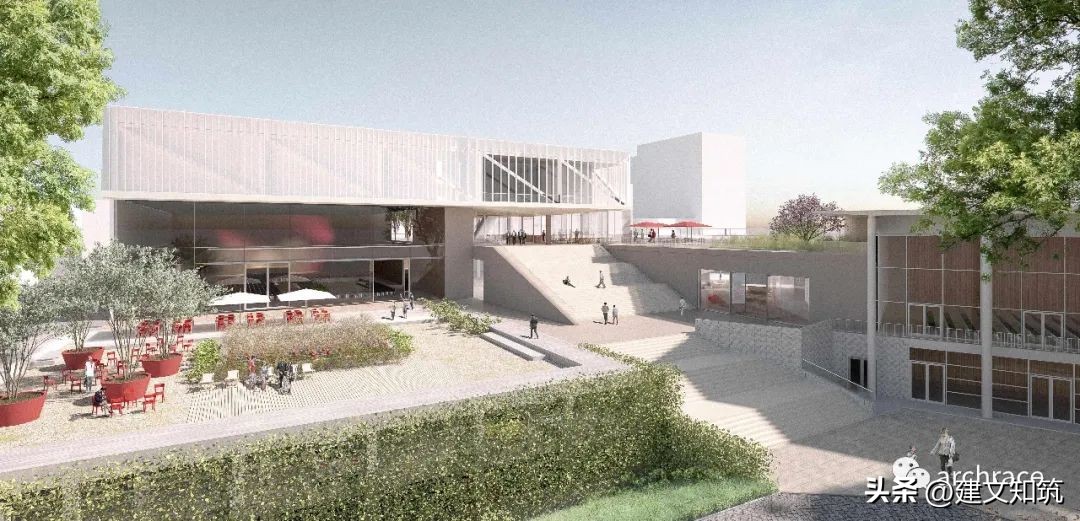 kadawittfeldarchitektur赢得萨尔布吕肯会议中心（MKK）设计竞赛