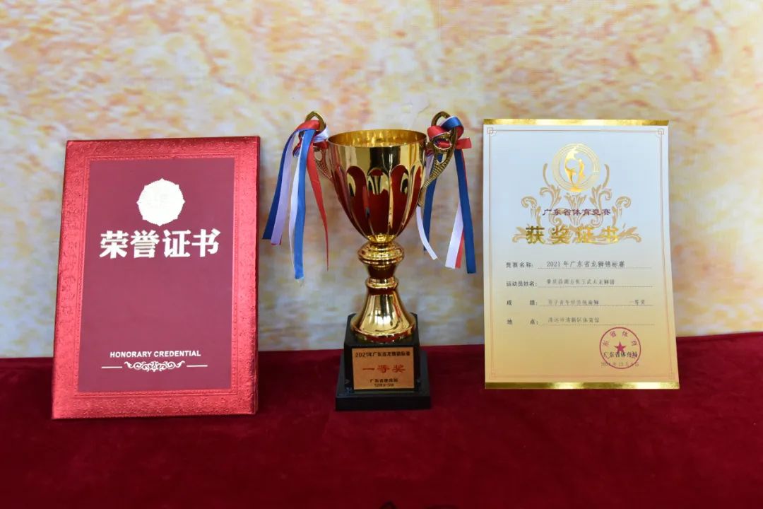 广东省龙狮锦标赛一等奖,肇庆市鼎湖方世玉龙狮团