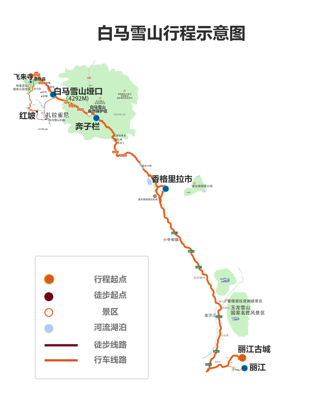白马雪山u型谷徒步路线,驴徒步西藏