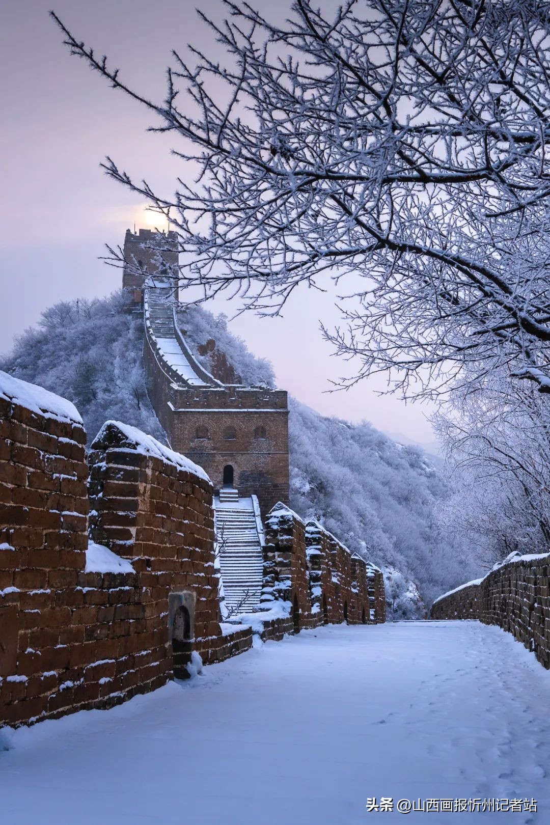 从未见过的绝美景点,长城摄影师