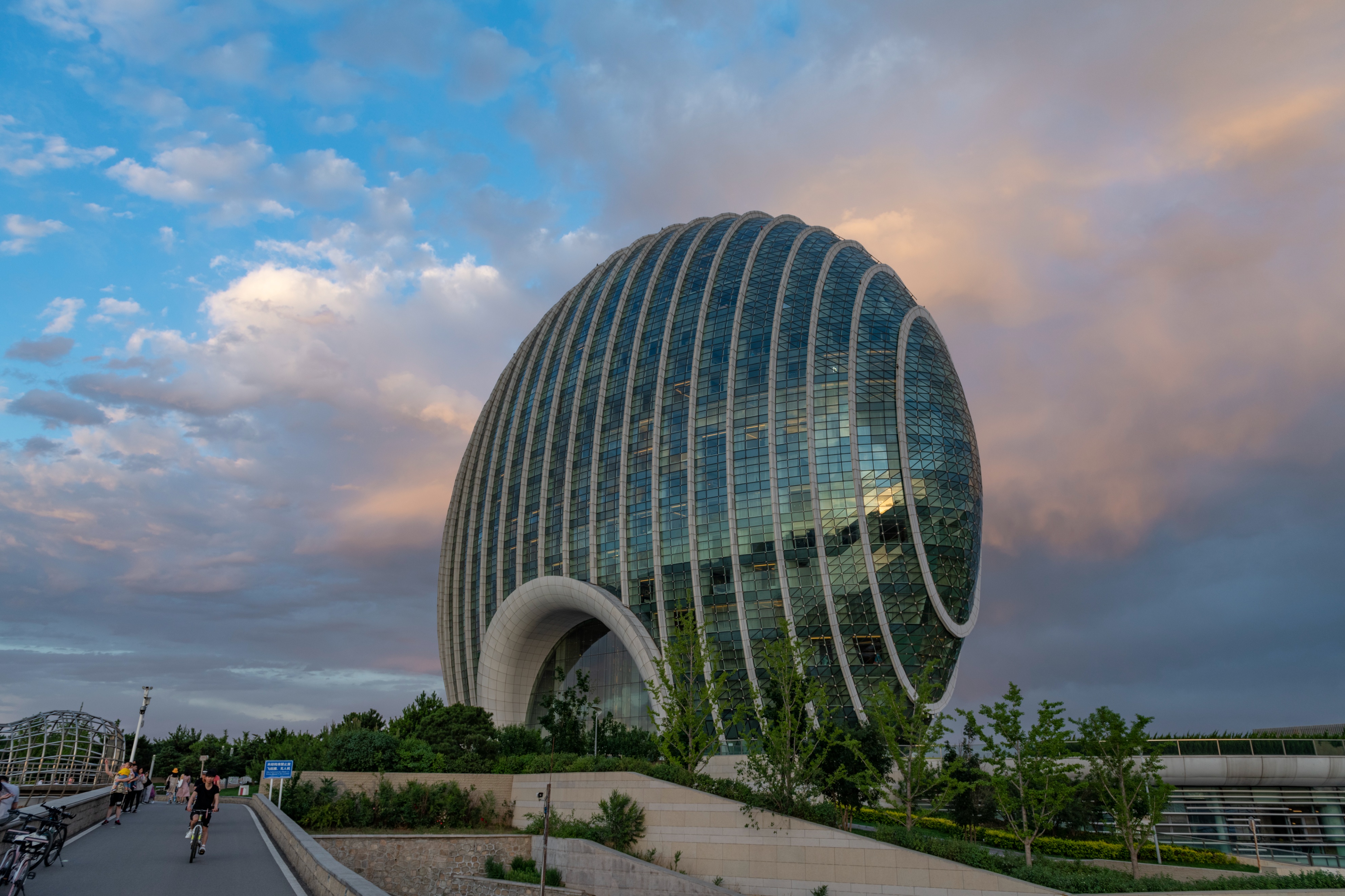 北京郊外的晚上,北京郊外景区