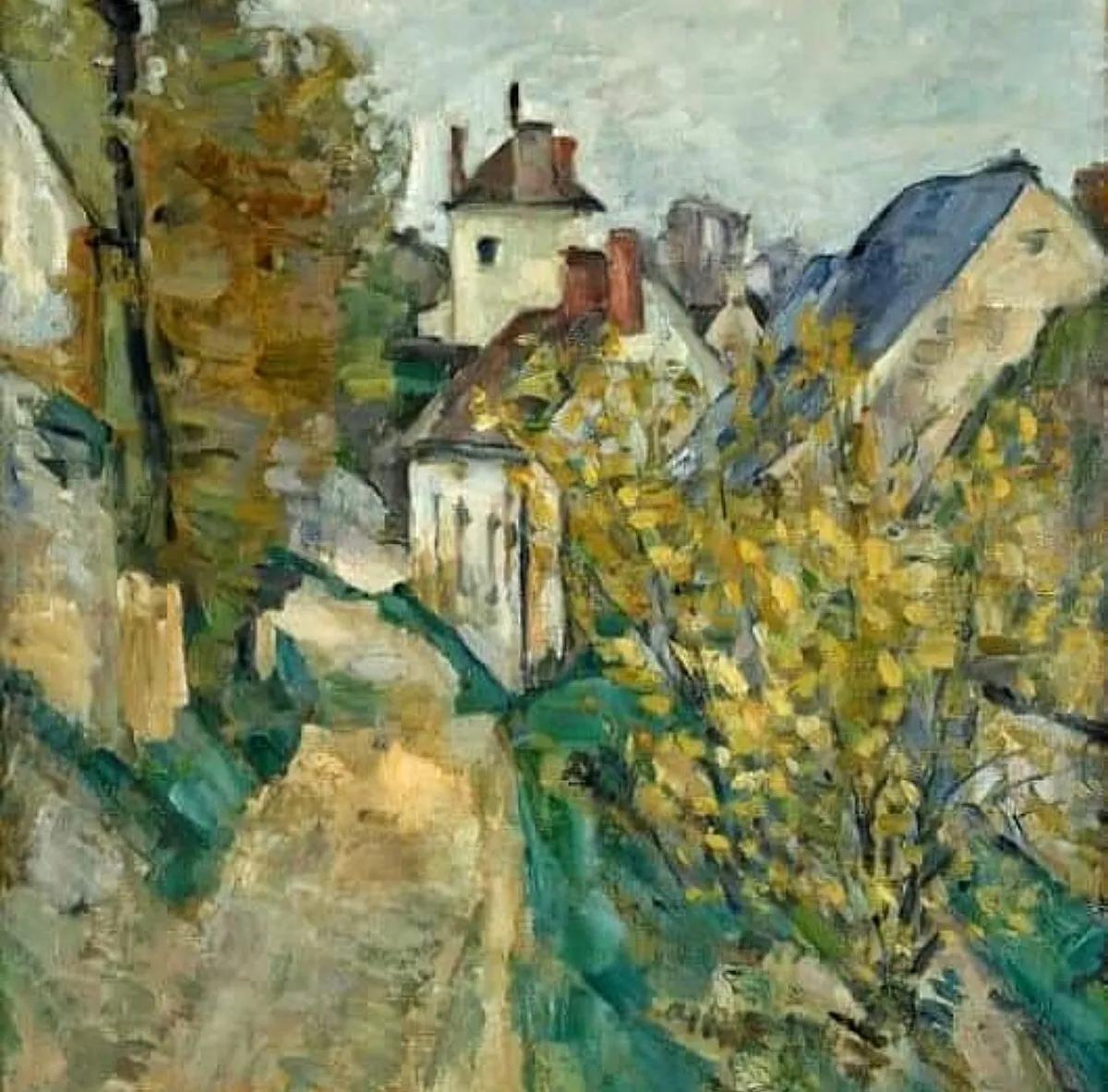 英国画家现代风景画绘画作品,法国印象派大师的风景画