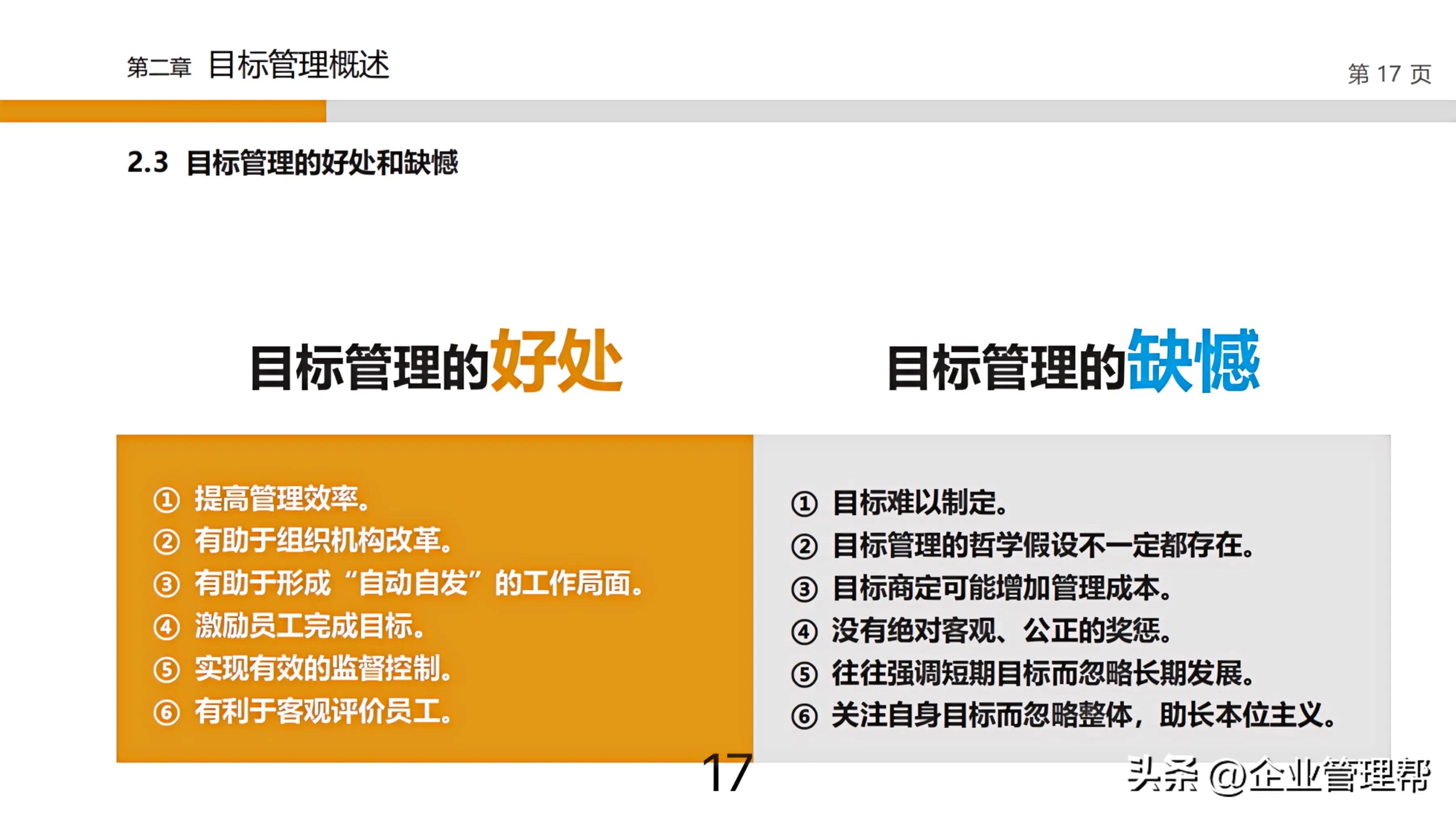 不愧是年薪55W的总裁，总结的“目标设定与目标管理”堪比宝典！
