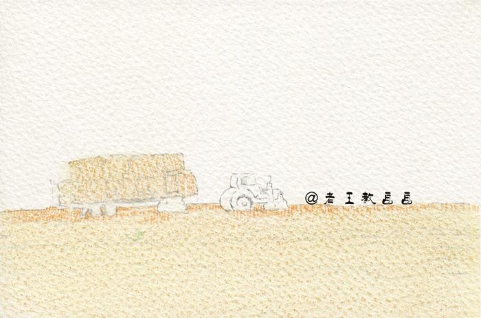 零基础也能画的铅笔风景画,风景画彩铅风景画