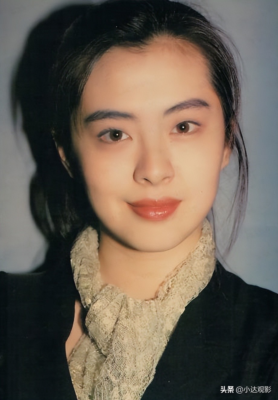 王祖贤头像复古港风照片,港台怀旧金曲王祖贤