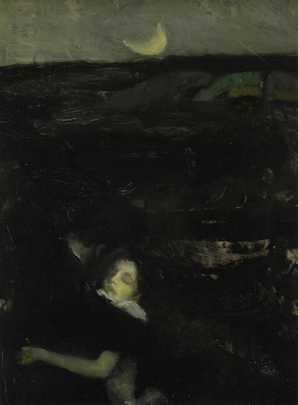 何多苓俄罗斯写生油画,何多苓油画2007