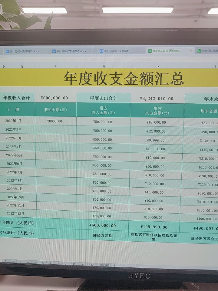excel财务记账系统,excel全套财务记账系统教程