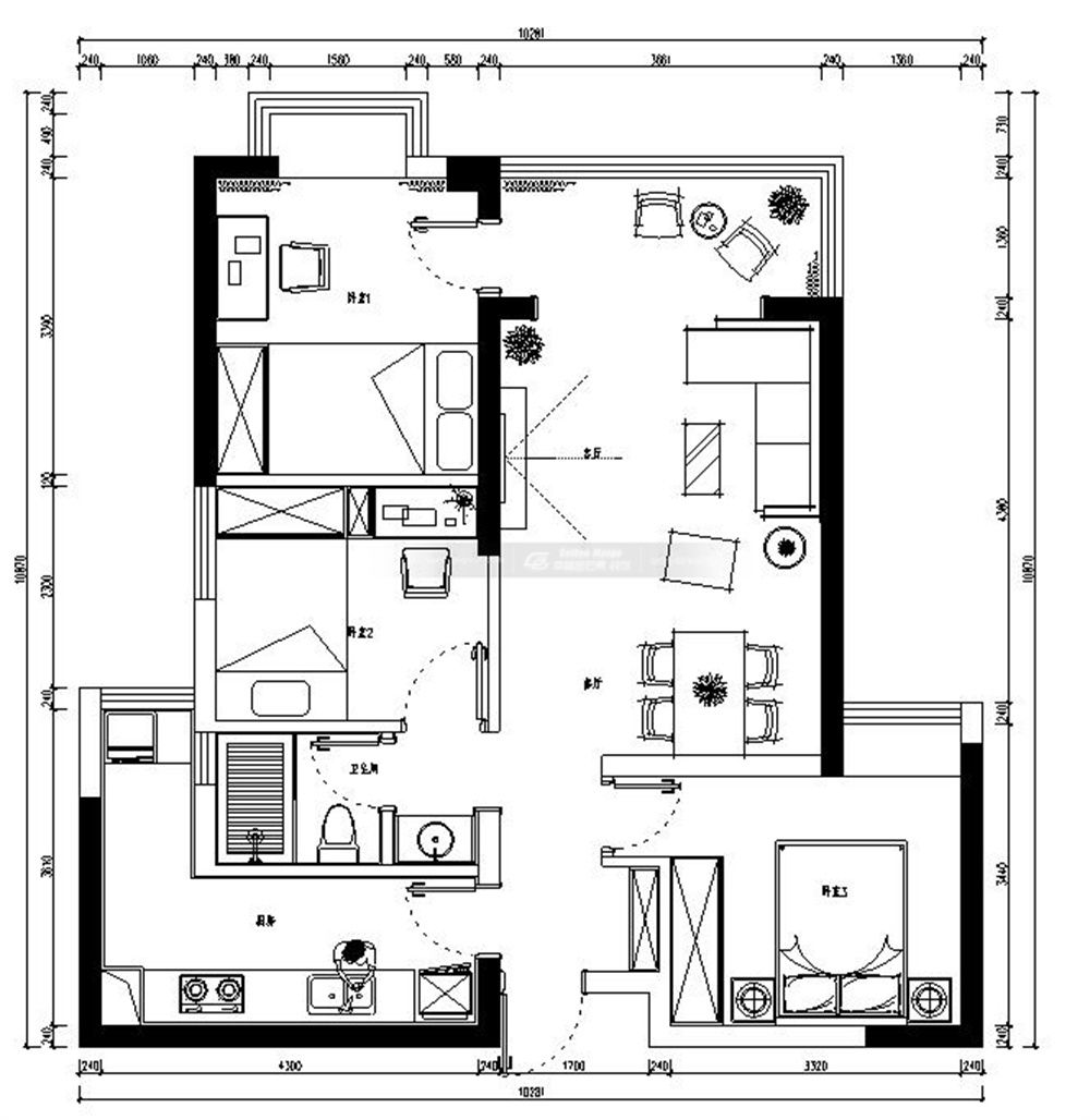 小户型金芒果装修,昆明幸福金芒果装饰好不好