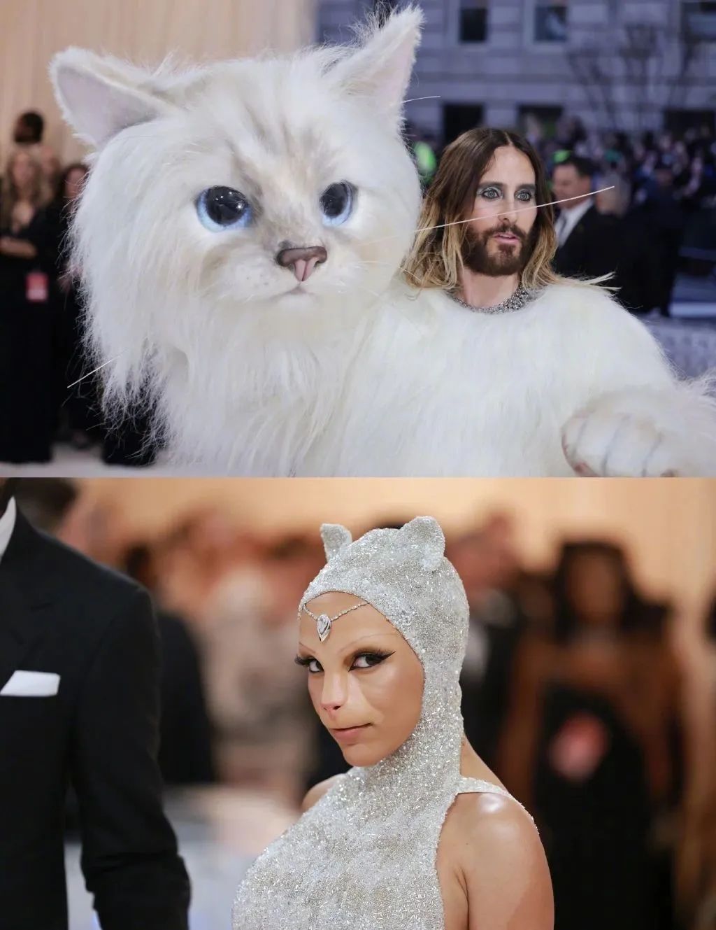 拖把头、海底生化人穿搭，美国这最受瞩目的一夜，如“群魔乱舞”