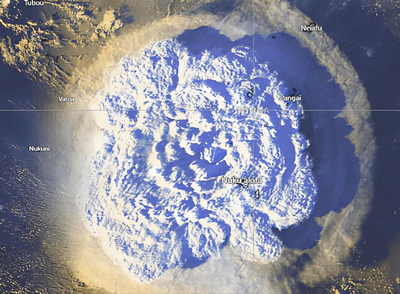 汤加火山多大威力,汤加火山多大的威力