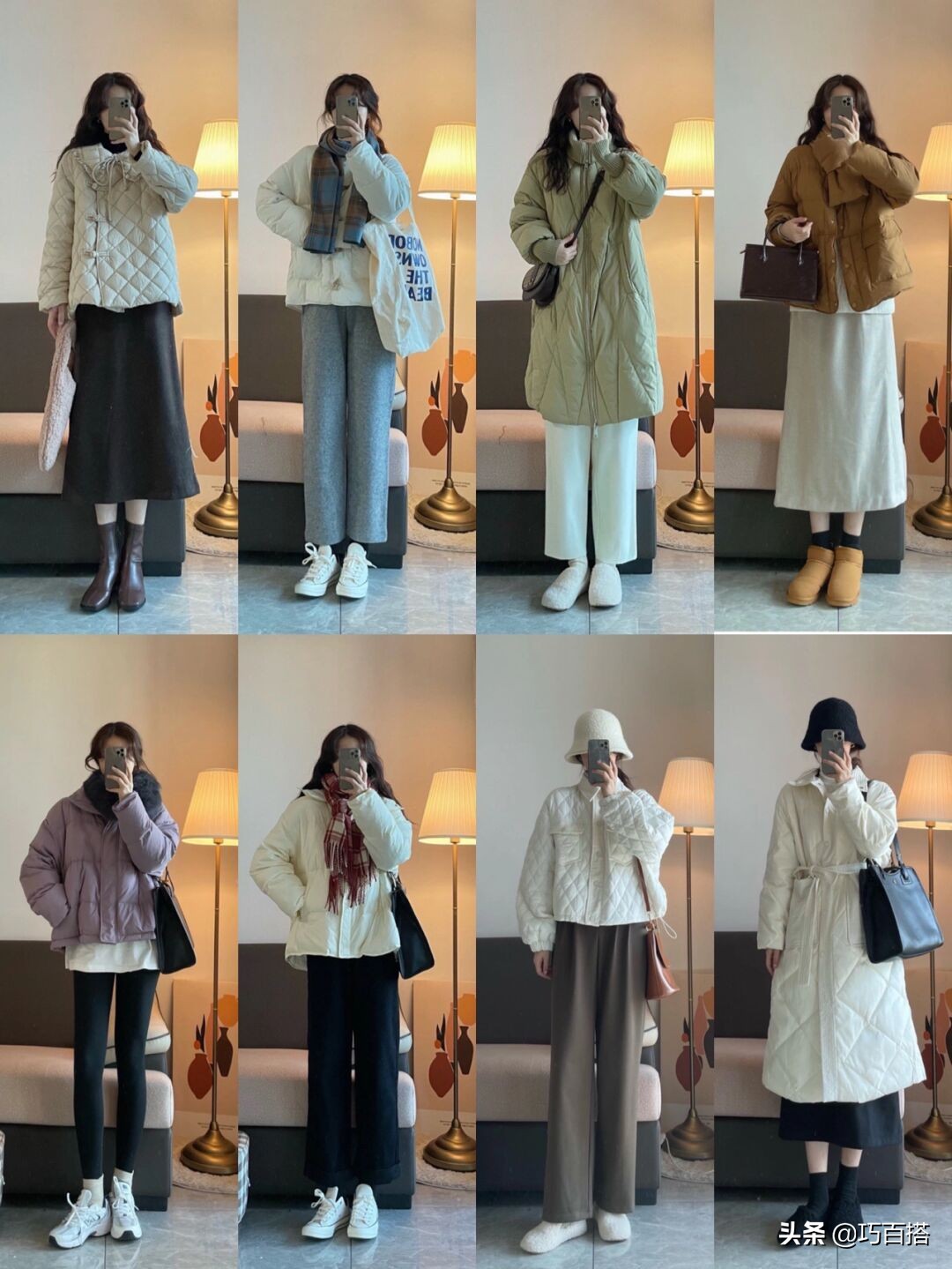 冬天外出就要保暖又好看,冬天出门既要保暖又好看