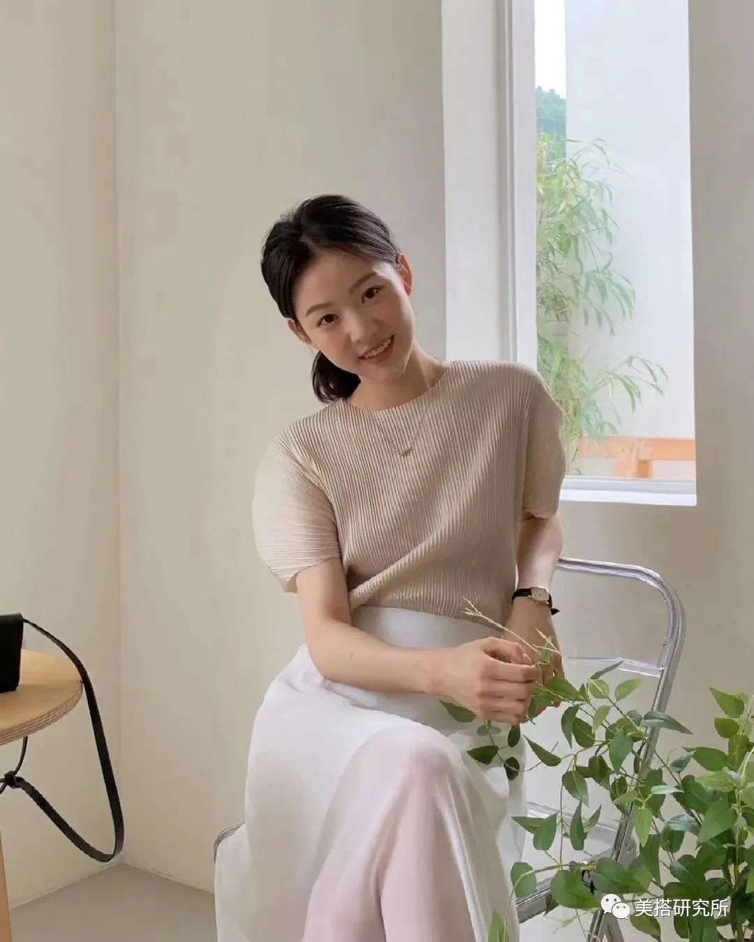 韩系风格穿搭假两件,韩系简约气质风女装