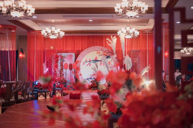 大气恢宏的中式婚礼视频,恢弘大气中式婚礼装