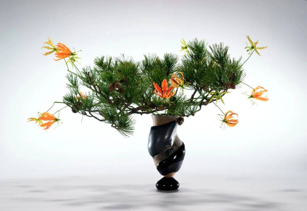 日式插花小原流花道,日式插花的13个基本技巧