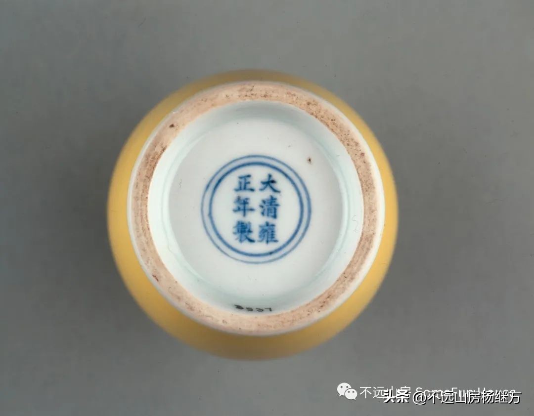 雍正黄色釉瓷器图,清代雍正朝粉青釉瓷器鉴赏