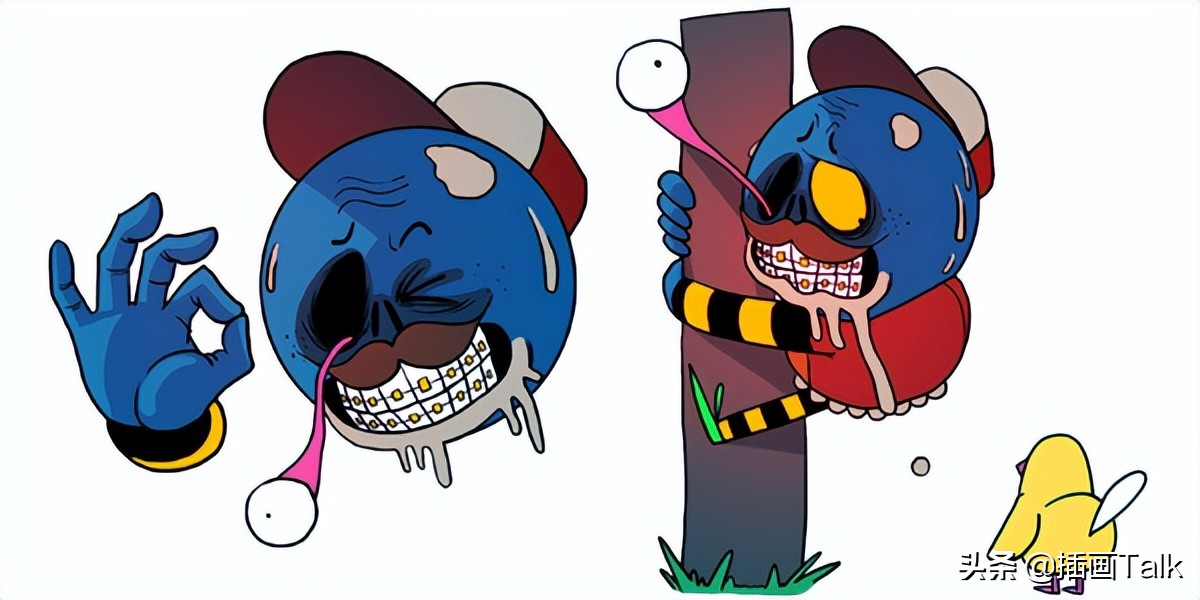 韩国插画师daehyunkim插画作品,韩国插画师siki作品