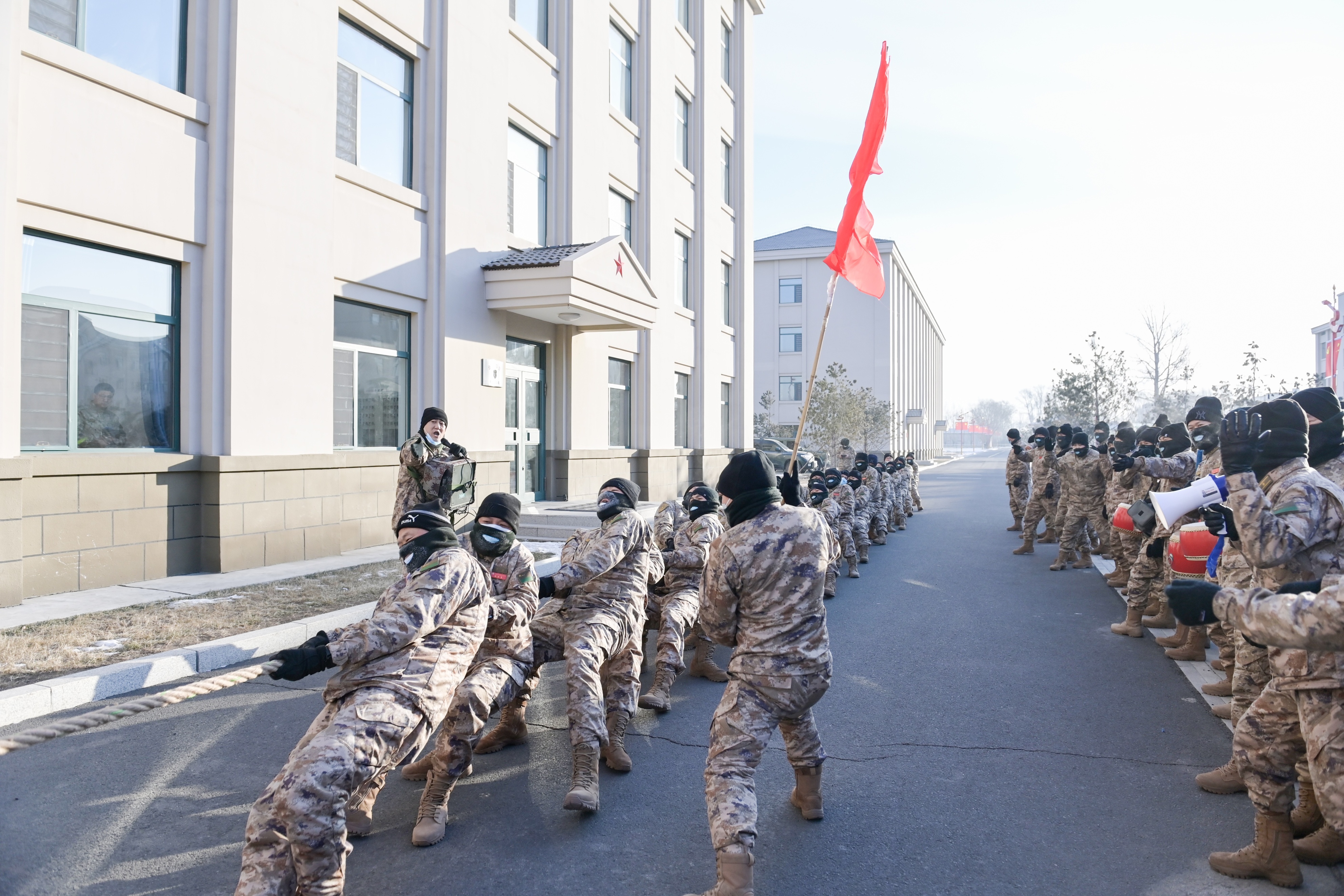 官兵文体活动,部队开展文体活动增强凝聚力