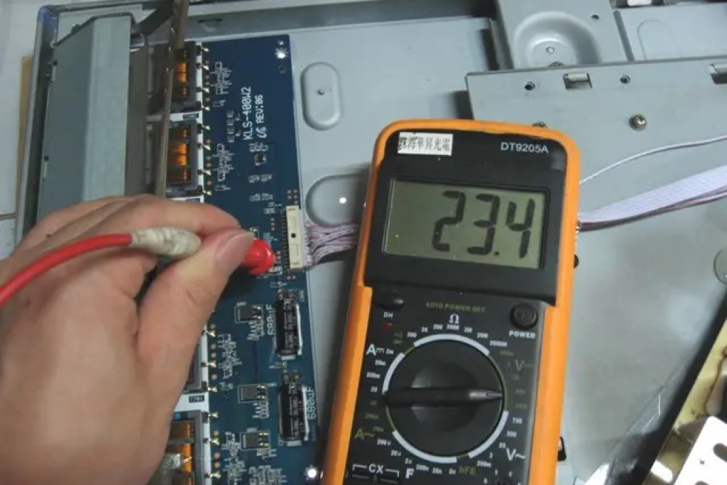 液晶电视维修教程花屏,液晶电视维修教程有声音无图像