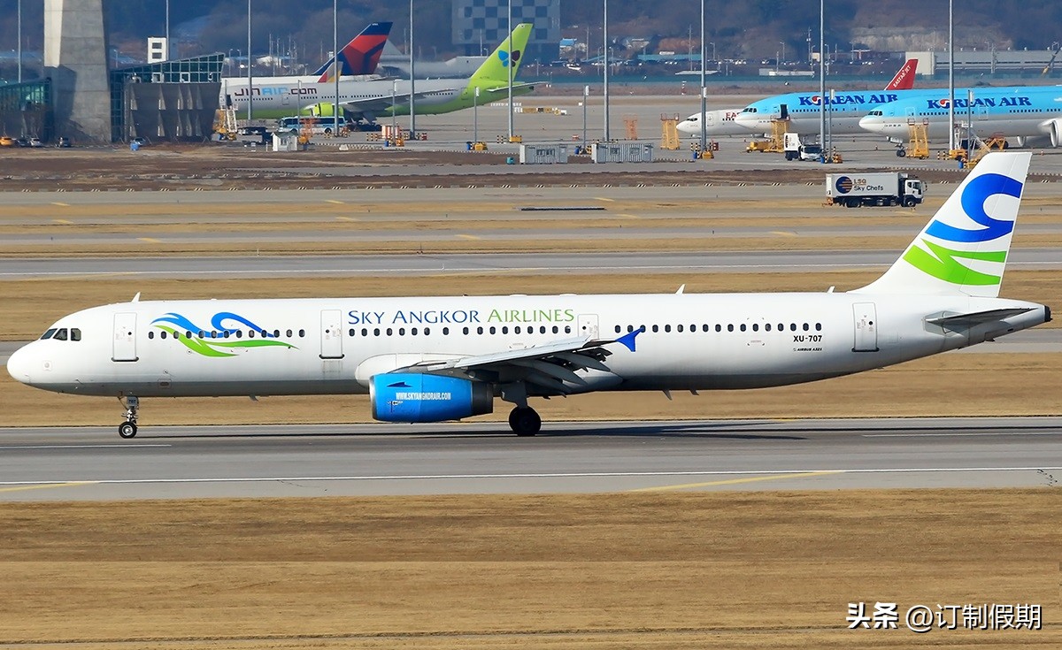 「天空吴哥航空」柬埔寨，全球航空公司机型介绍，高清照片版