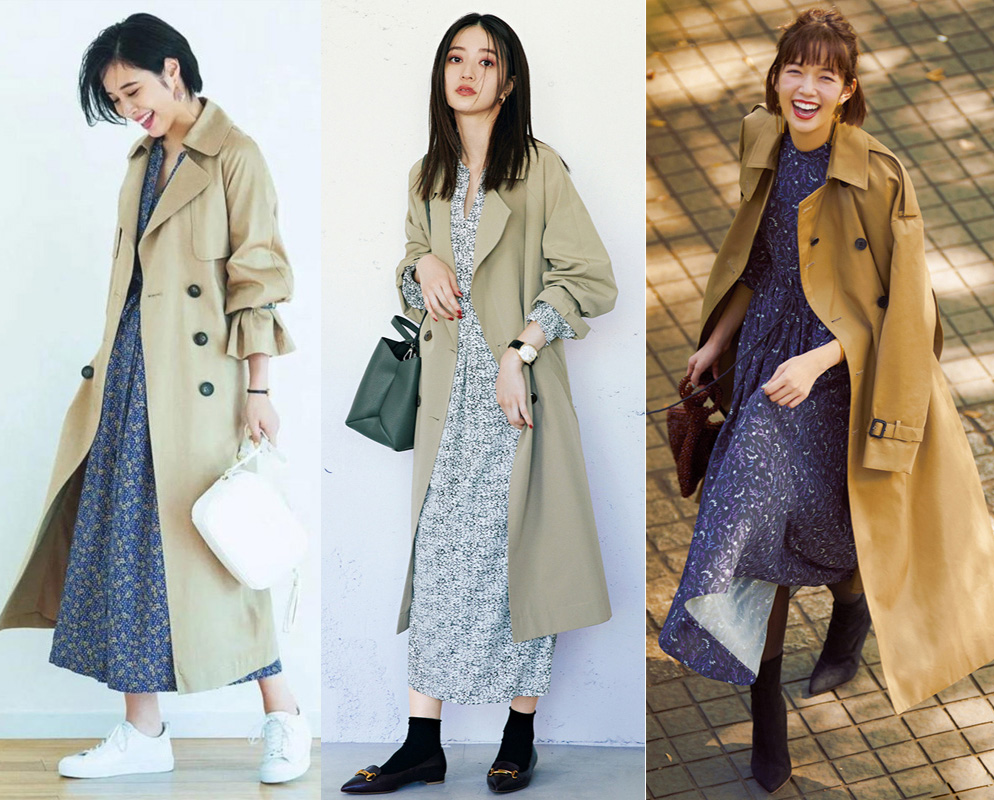 秋冬碎花裙该怎么穿才好看,碎花裙怎么穿好看又减龄