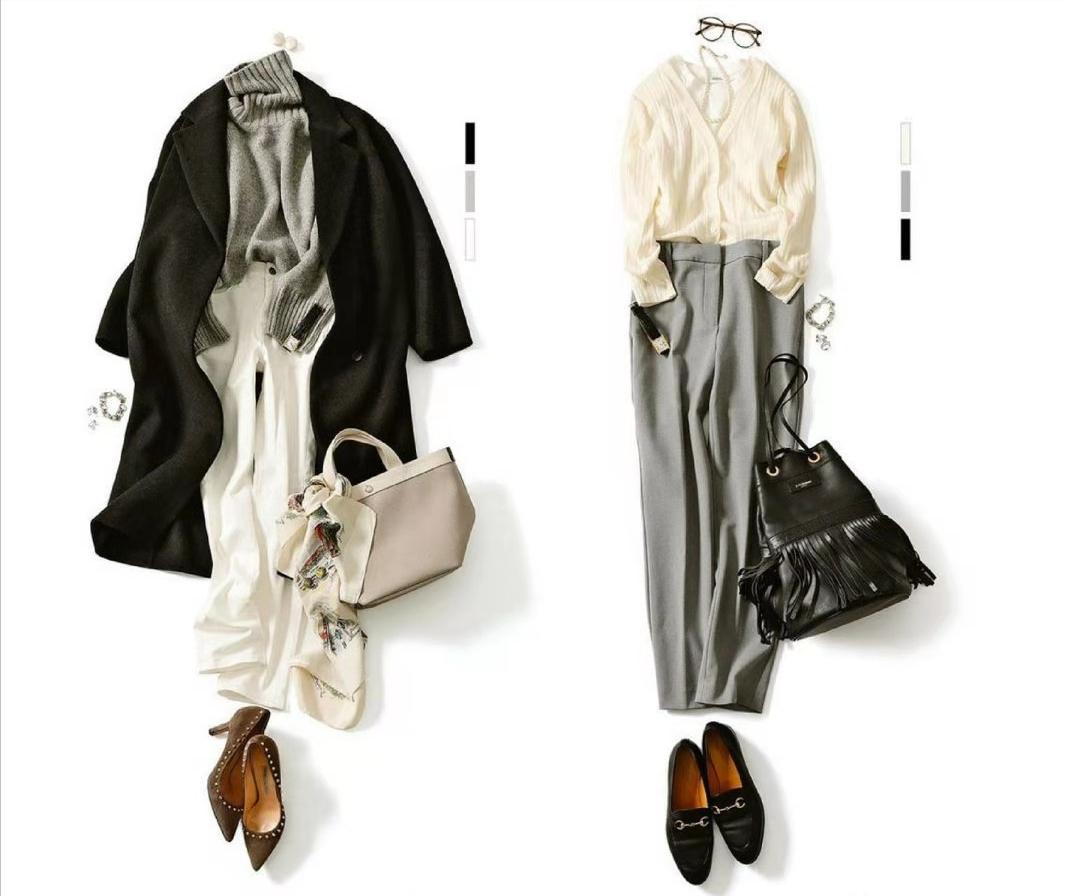 女人穿衣要讲究高级质感,中性色穿搭技巧女冬季