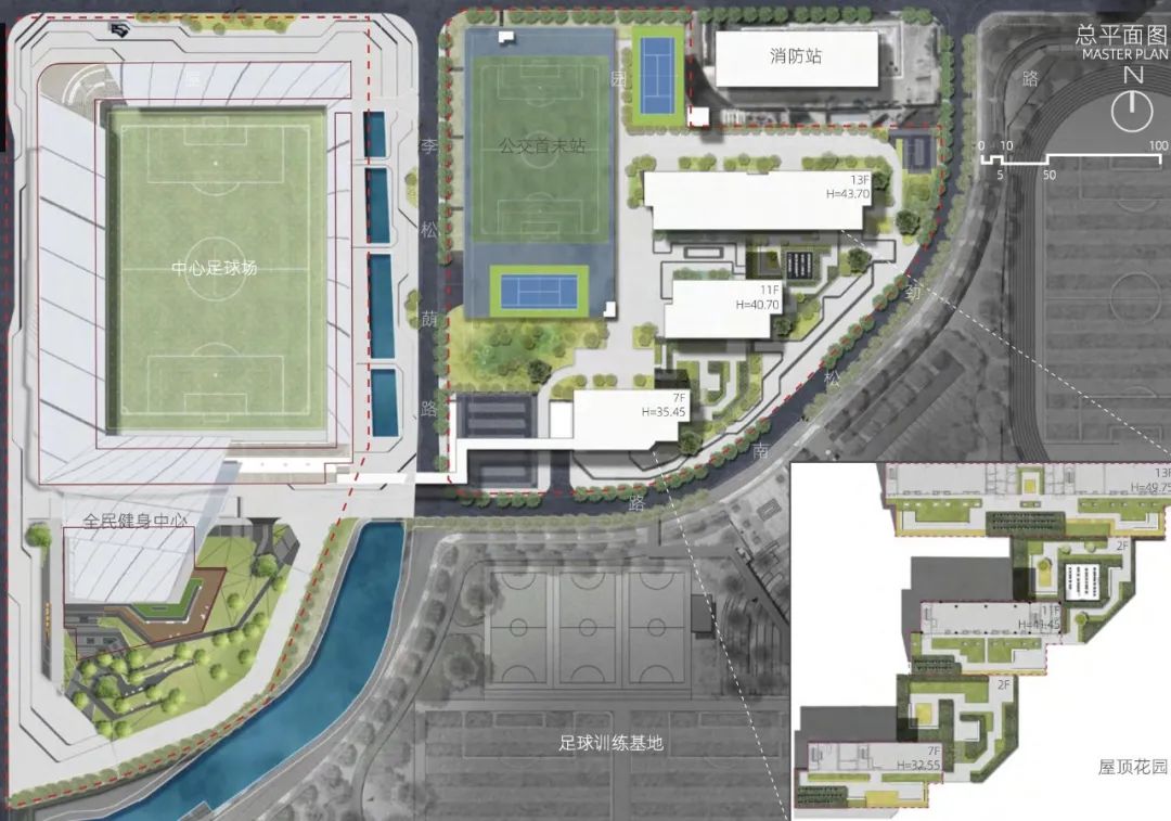 全民健身中心足球场,容纳近10万人的全民健身馆
