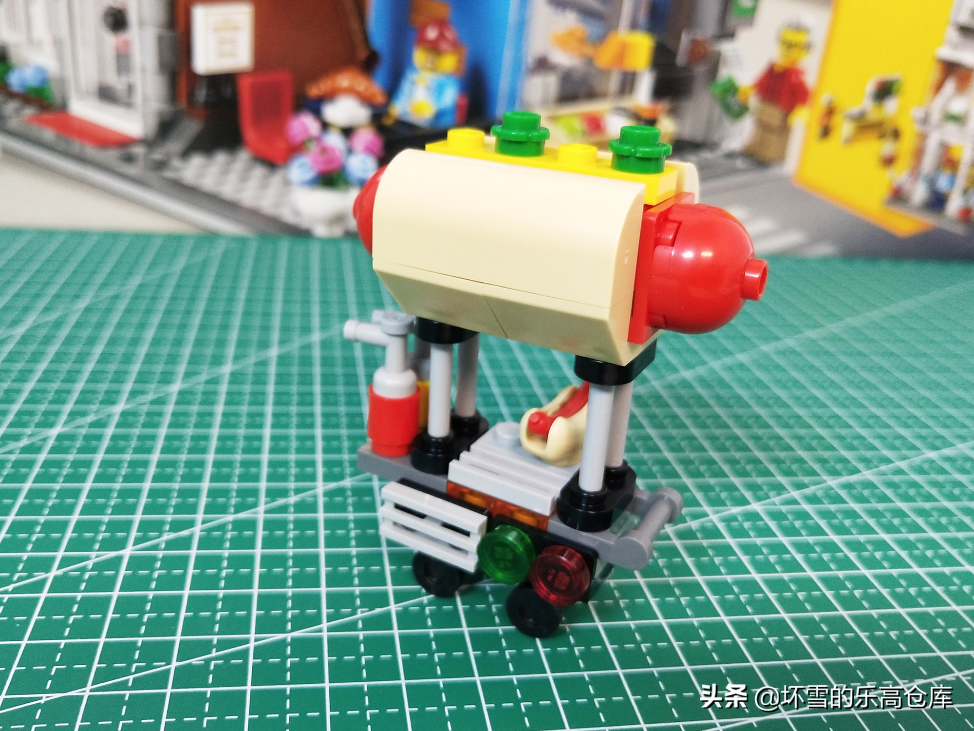 又大又炫酷的城市乐高,乐高创意百变街