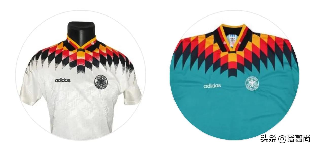 九四年世界杯德国队球衣,德国历年世界杯球衣