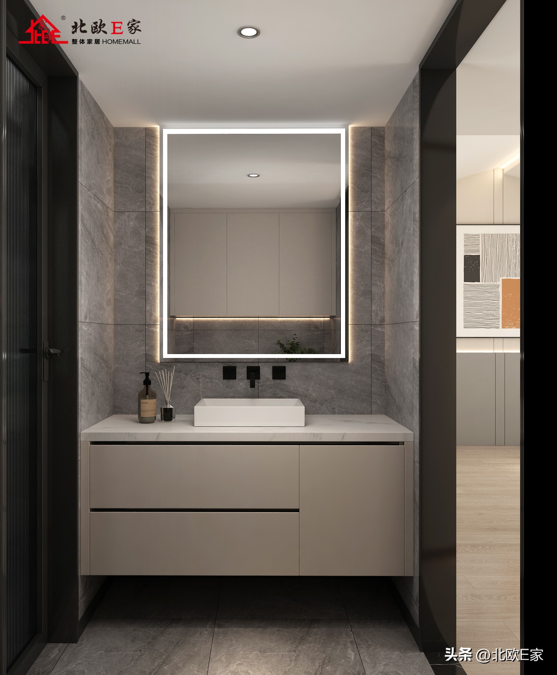 素雅别致的北欧风小家,北欧风空间设计