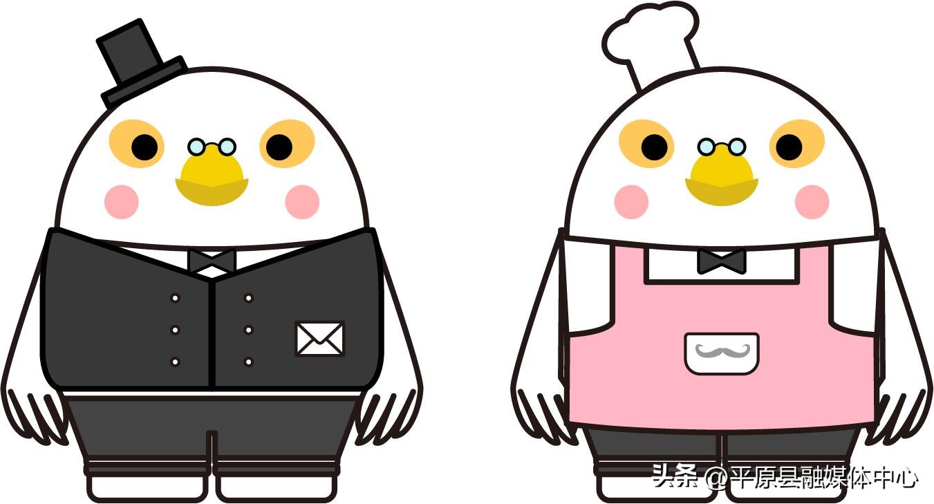 候选作品亮相吉祥物来为“中国平原•千年鸽乡”加油助威！