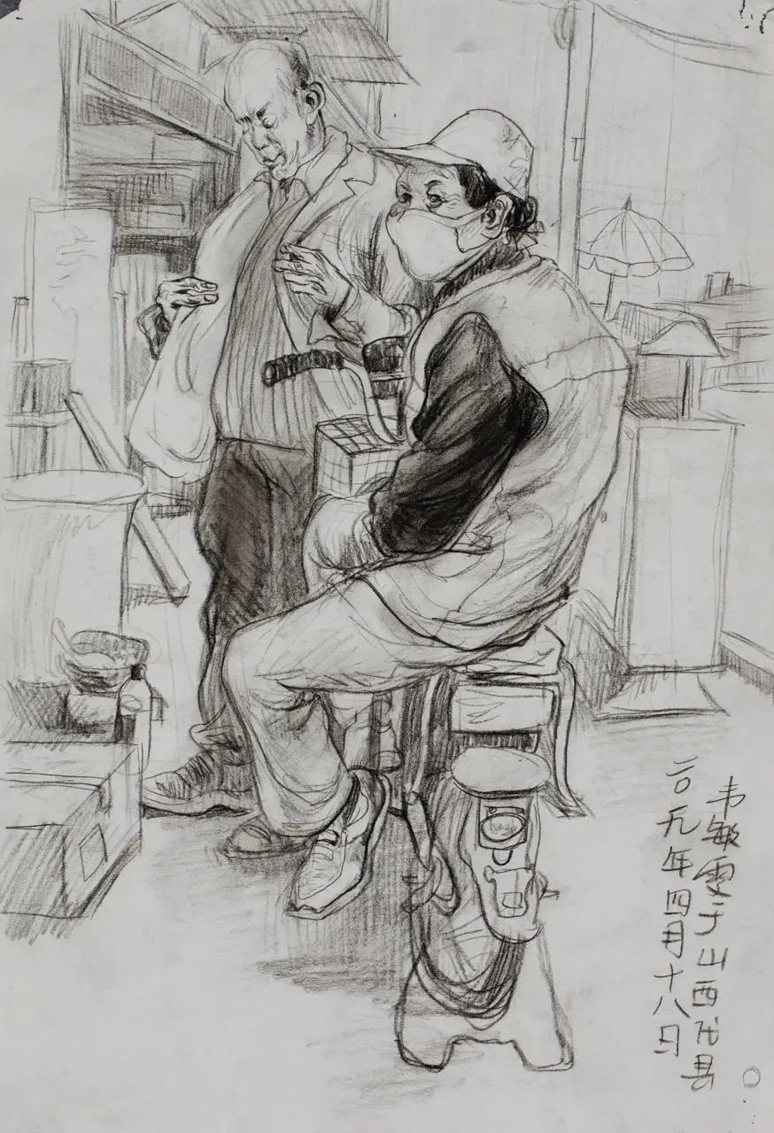 美院高分速写欣赏,中国美院速写要求及优秀高分卷