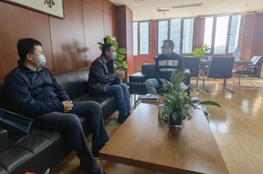 高新区走访调研重点企业,深入企业走访助力复工复产