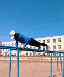 双杠臂屈伸撑不起来如何来练,双杠臂屈伸撑100秒什么水平