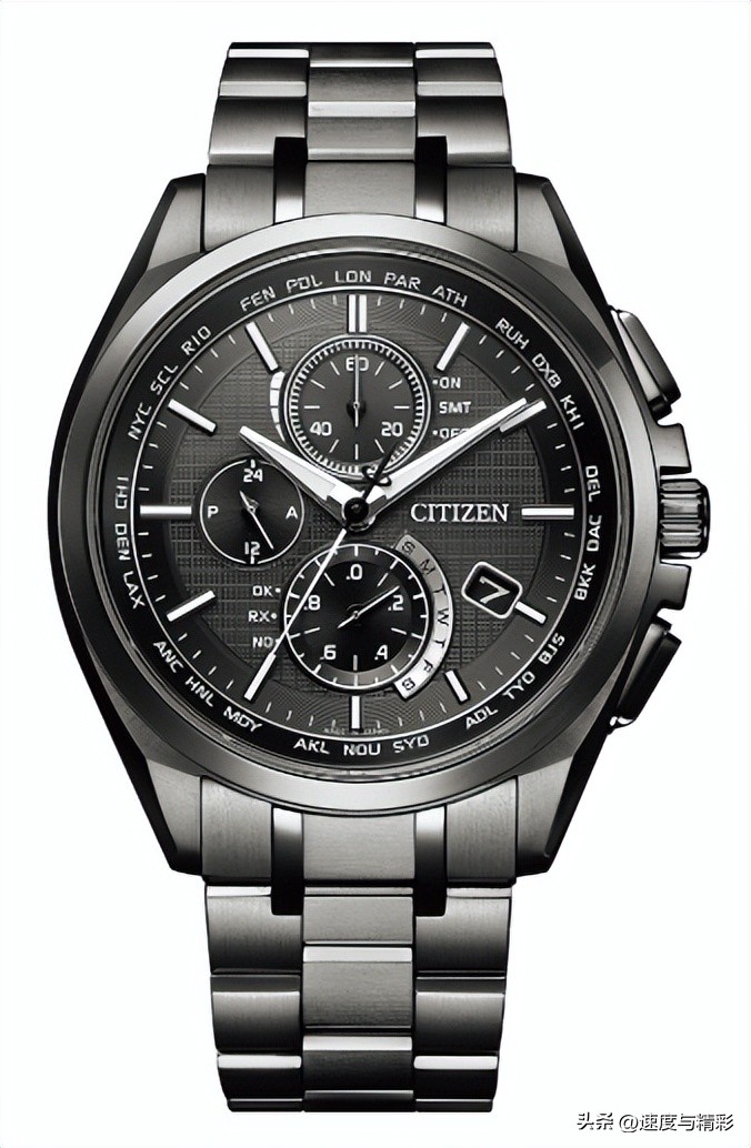 西铁城光动能表at8040,西铁城8037-50e光动能电波表