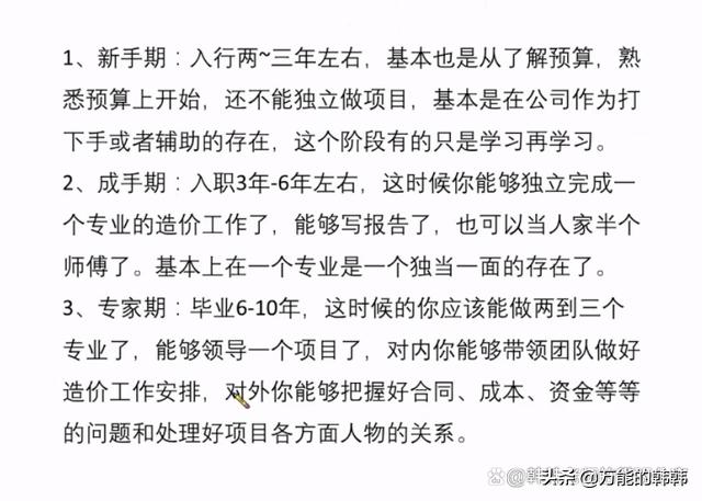 谈工程造价就业前景,听听毕业生的心里话